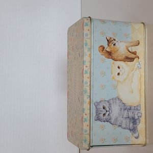 Vintage 1991 "Cats and Capers" coupon tin